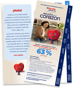 Folleto informativo de Repatha (evolocumab).